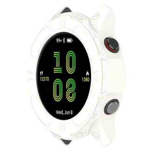 For Garmin Forerunner 255 Shockproof TPU Protective Watch Case(White)