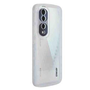 For Honor 70 Pro / Pro+ ENKAY Translucent Matte TPU Shockproof Phone Case(White)