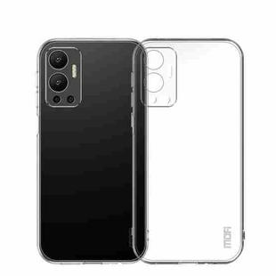 For Infinix Hot 12 MOFI Ming Series Ultra-thin TPU Phone Case(Transparent)