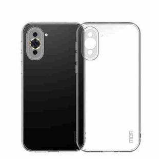 For Huawei Nova 10 Pro MOFI Ming Series Ultra-thin TPU Phone Case(Transparent)