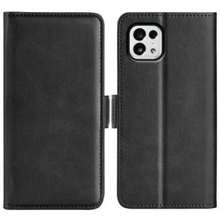 For Tone E22 Dual-side Magnetic Buckle Horizontal Flip Leather Phone Case(Black)