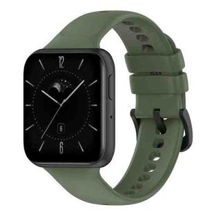 For OPPO Watch 3 Soft Silicone Watch Band(Green)