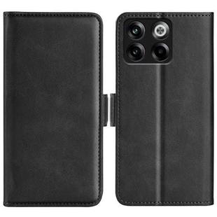 For OnePlus Ace Pro Dual-side Magnetic Buckle Leather Phone Case(Black)