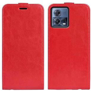 For Motorola Moto S30 Pro R64 Texture Single Vertical Flip Leather Phone Case(Red)