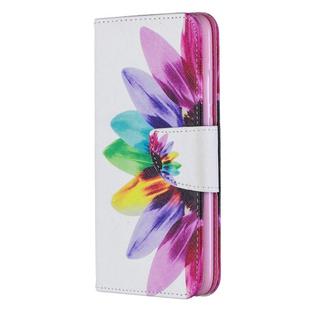 Colored Drawing Pattern Horizontal Flip Leather Case for Huawei Honor10i / P Smart Plus,with Holder & Card Slots & Wallet(Sunflower)