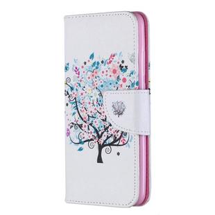 Colored Drawing Pattern Horizontal Flip Leather Case for Huawei Honor10i / P Smart Plus,with Holder & Card Slots & Wallet(Tree)