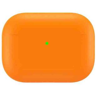 For Apple AirPods Pro 2 2022 ENKAY Ultra-thin Silicone Case(Orange)