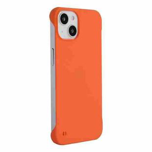 For iPhone 14 ENKAY Matte Frameless PC Phone Case(Orange)