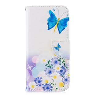 Colored Drawing Pattern Horizontal Flip Leather Case for Huawei P Smart & Honor 10 Lite, with Holder & Card Slots & Wallet(Butterfly Love)