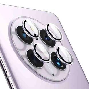 For Huawei Mate 50 Pro ENKAY 9H Rear Camera Aluminium Alloy Tempered Glass Film(Purple)