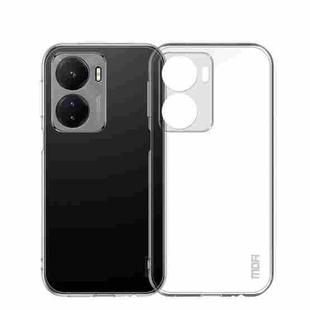 For vivo iQOO Z6 MOFI Ming Series Ultra-thin TPU Phone Case(Transparent)