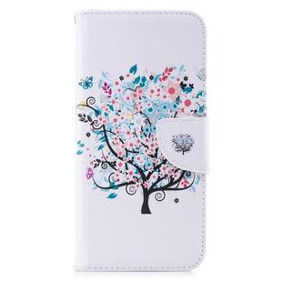 Colored Drawing Pattern Horizontal Flip Leather Case for Huawei Mate 20 Lite, with Holder & Card Slots & Wallet(Tree)