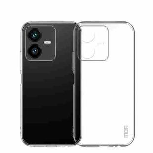 For vivo Y22 / Y22s MOFI Ming Series Ultra-thin TPU Phone Case(Transparent)