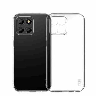 For Honor X8 5G MOFI Ming Series Ultra-thin TPU Phone Case(Transparent)