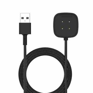 For Fitbit Versa4 Watch Magnetic Charging Cable Length: 1m(Black)