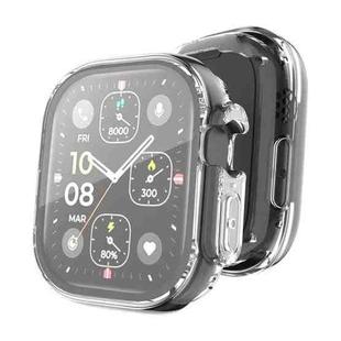 For Apple Watch Ultra 49mm ENKAY Full Coverage Transparent Soft TPU Case with Screen Film