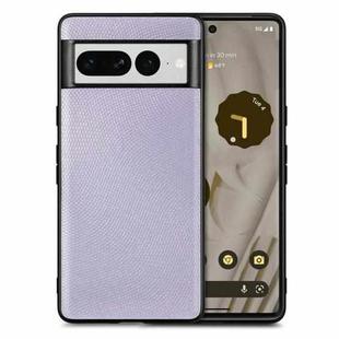 For Google Pixel 7 Pro Flow Color Leather Phone Case(Lavender)