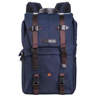 K&F CONCEPT KF13.087 Multifunctional Dual-layer Waterproof Shockproof Camera Backpack Travel Tripod Bag