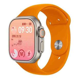 YS8 Ultra 2.05 inch Color Screen Smart Watch,Support Heart Rate Monitoring/Blood Pressure Monitoring(Orange)