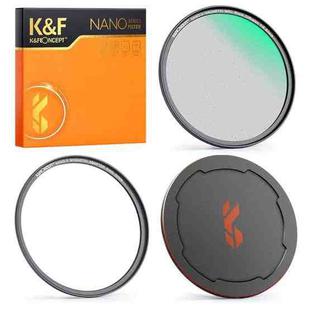 K&F CONCEPT SKU.1842 82mm Black Diffusion 1/8 Lens Filter Kit Dream Cinematic Effect Filter for Vlog/Portrait Image