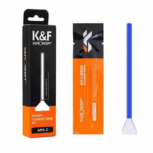 K&F CONCEPT SKU.1697 10pcs Cleaning Swabs Brush for APS-C Sensors DSLR Digital Camera