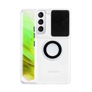 For Samsung GalaxyGalaxy A14 5G Sliding Camshield TPU Phone Case with Ring Holder(Black)