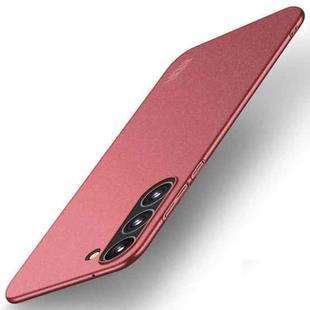 For Samsung Galaxy S23 5G MOFI Fandun Series Frosted Ultra-thin PC Hard Phone Case(Red)