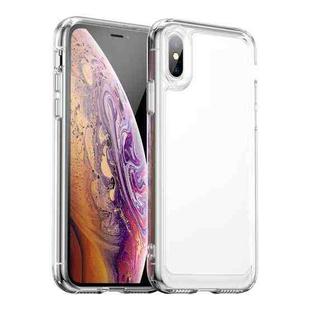 For iPhone X / XS Candy Series TPU Phone Case(Transparent)