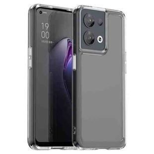 For OPPO Reno8 5G India Candy Series TPU Phone Case(Transparent)