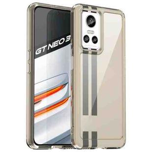 For Realme GT Neo 3 Candy Series TPU Phone Case(Transparent Grey)