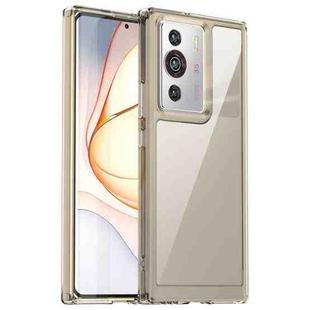 For Nubia Z40 Pro Candy Series TPU Phone Case(Transparent Grey)