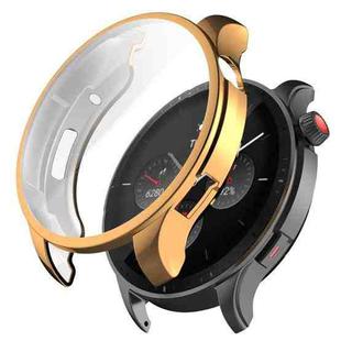 For Amazfit GTR 4 TPU Full-Enclosed Watch Case(Rose Gold)