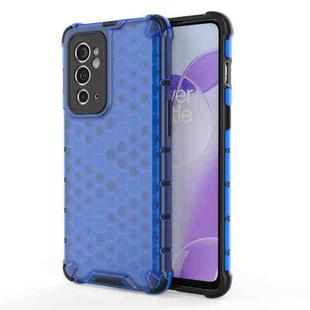 For OnePlus 9 RT 5G Honeycomb Phone Case(Blue)