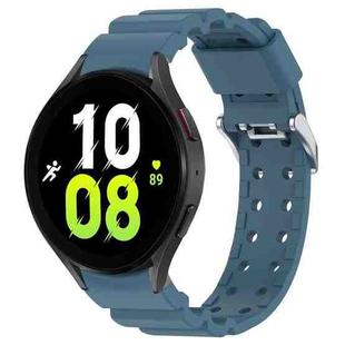 For Samsung Galaxy Watch5 40mm Armor Pure Color Silicone Watch Band(Blue)