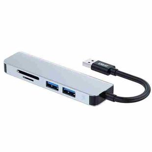 ENKAY Hat-Prince 5 in 1 Docking Station Adapter HUB SD/TF Card Reader, Interface:USB 3.0