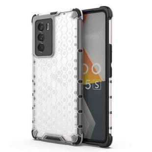 For Honor Play 40 Plus Honeycomb Shockproof Phone Case(White)