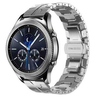 For Samsung Gear S3 Classic Armor Stainless Steel Metal Watch Band(Silver)