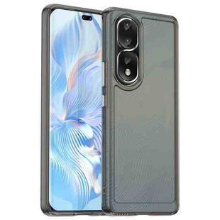 For Honor 80 Pro Candy Series TPU Phone Case(Transparent Grey)