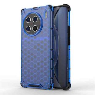 For vivo X90 Pro+ Honeycomb Shockproof Phone Case(Blue)