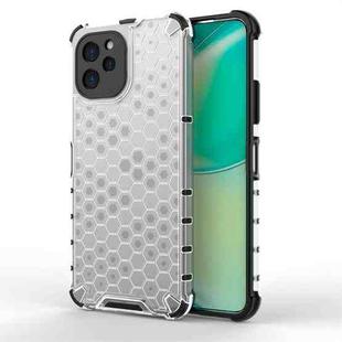 For Huawei Nova Y61 4G Honeycomb Shockproof Phone Case(White)