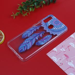 Stylish and Beautiful Pattern TPU Shockproof Cover Case for Galaxy A30(Wind chimes)