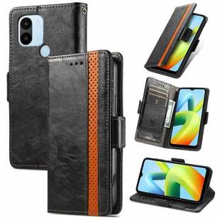 For Xiaomi Redmi A1+ CaseNeo Splicing Dual Magnetic Buckle Leather Phone Case(Black)