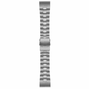 For Garmin Tactix Delta 26mm Titanium Alloy Quick Release Watch Band(Titanium Gray)