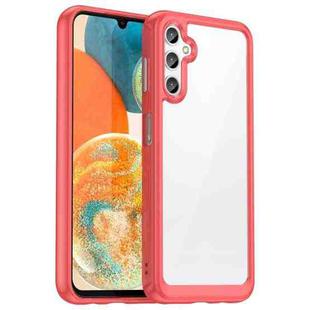 For Samsung Galaxy A14 4G Colorful Series Acrylic + TPU Phone Case(Red)
