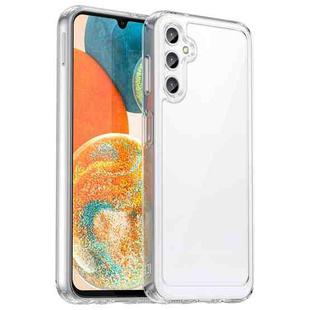 For Samsung Galaxy A14 4G Colorful Series Acrylic + TPU Phone Case(Transparent)