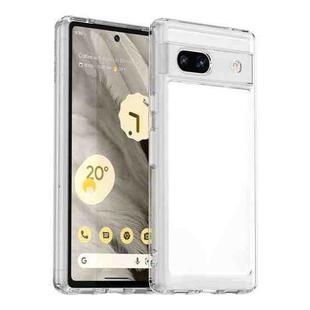 For Googel Pixel 7a Candy Series TPU Phone Case(Transparent)