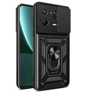 For Xiaomi 13 Pro Sliding Camera Cover Design Phone Case(Black)