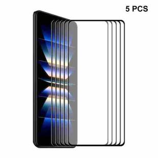 For Xiaomi Redmi K60 / K60 Pro 5pcs ENKAY Hat-Prince 6D Full Glue Tempered Glass Full Film