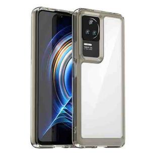 For Xiaomi Redmi K60E Colorful Series Acrylic + TPU Phone Case(Transparent Grey)