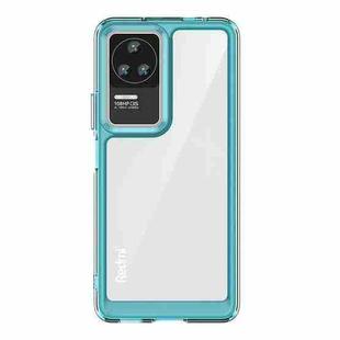 For Xiaomi Redmi K60E Colorful Series Acrylic + TPU Phone Case(Transparent Blue)